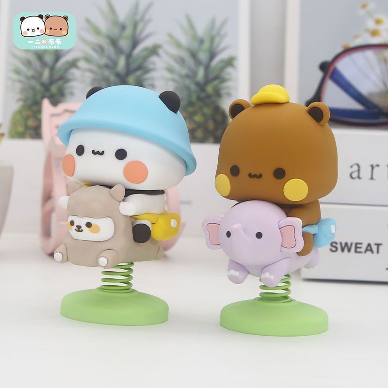Car Accessories Parts - Yier Bubu Spring Swing Figurine Cute