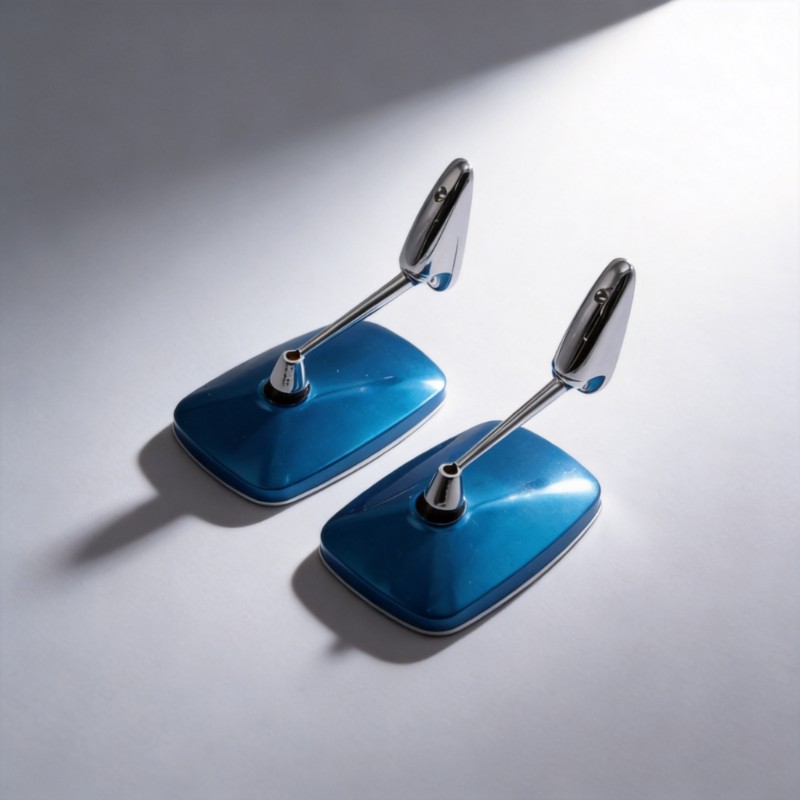Car Accessories Inside - Classic Car Square Door Side Mirrors