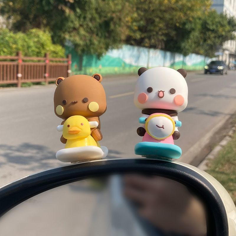 Yier Bubu Spring Swing Figurin - Car Accessories Parts 评论和价格