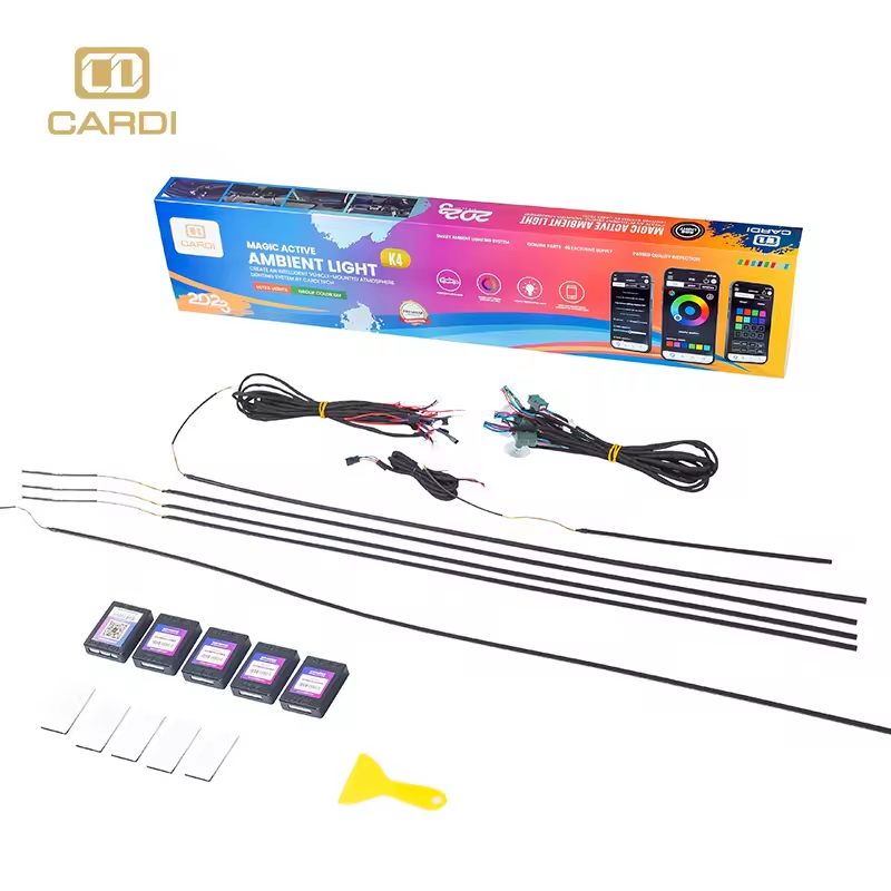 K4 18 1 Full Color Neon LED In - Led Interior Ambient Light 评论和价格