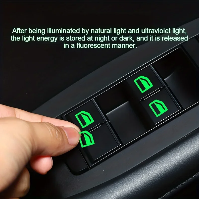 1 Set Glow-in-the-Dark Car But - Car Accessories Inside 评论和价格