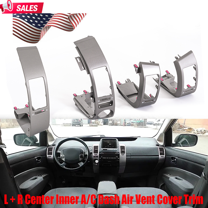 4Pcs Silver‑Gray Dashboard Air - Car Accessories Dashboard 评论和价格