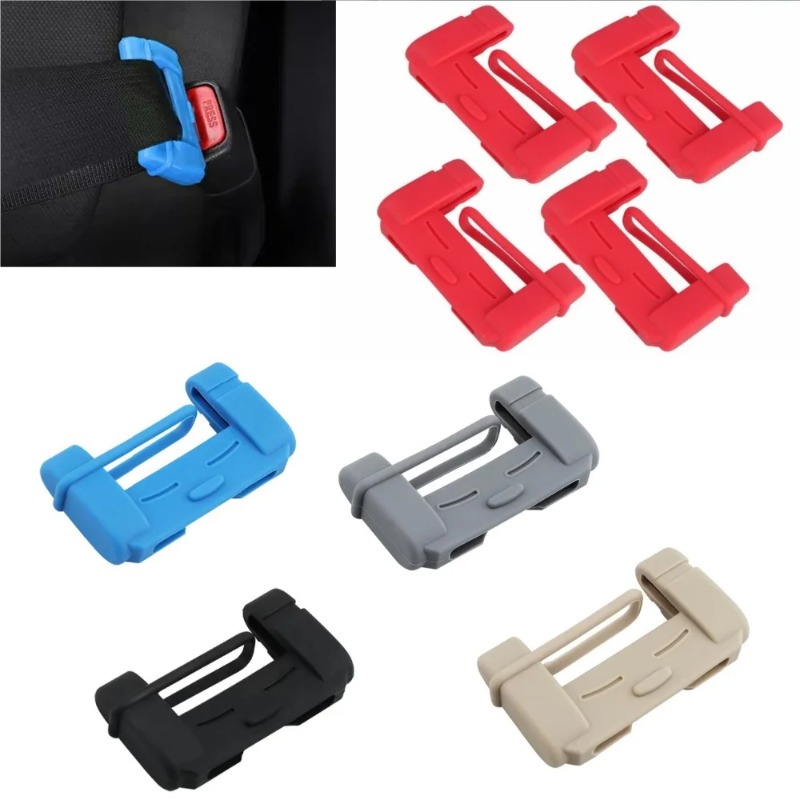 2pcs Car Seat Belt Clip Silico - Car Accessories Inside 评论和价格