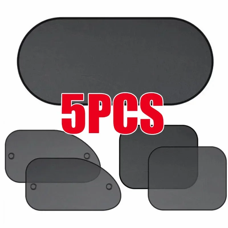 1Set Black Window Curtain Side - Car Accessories Inside 评论和价格