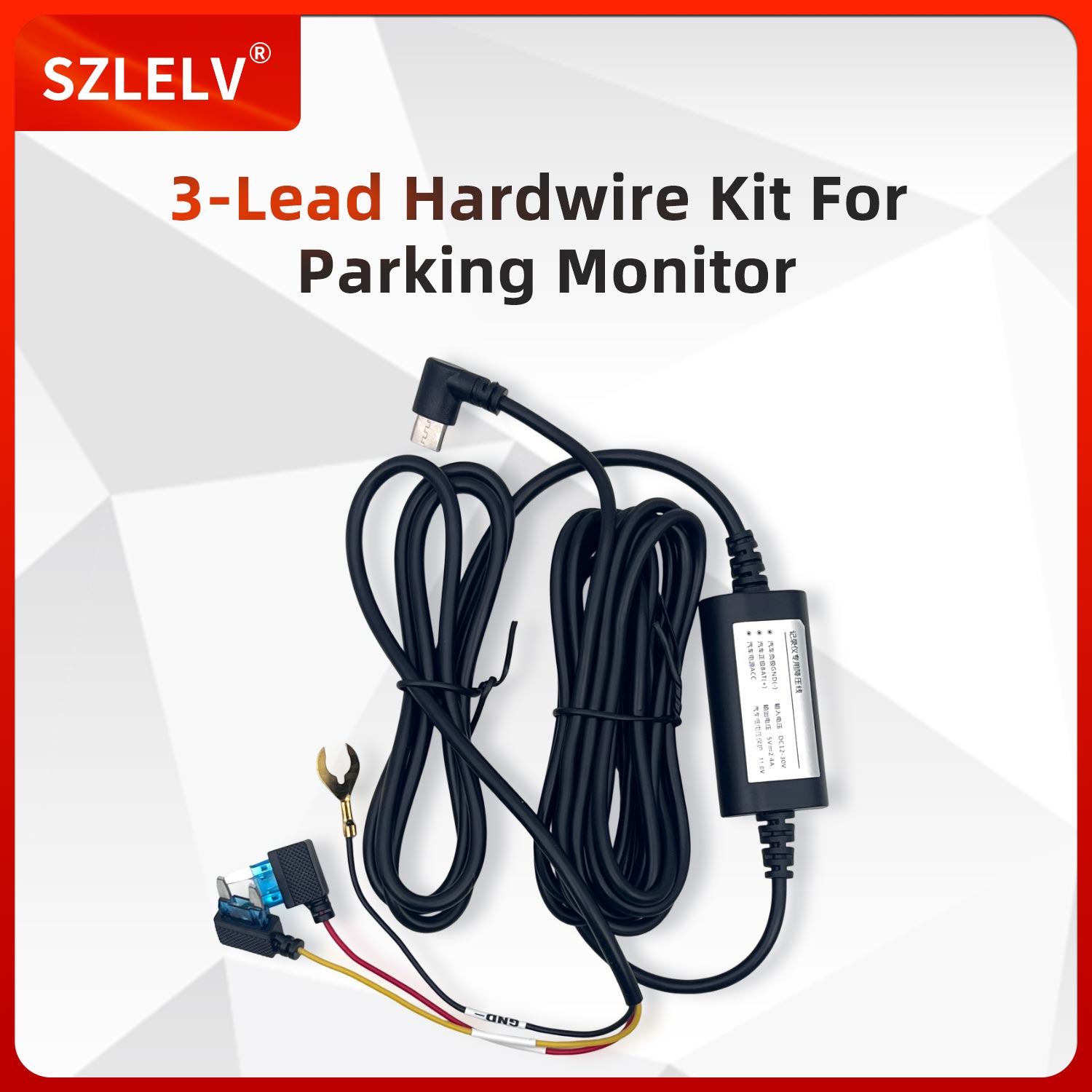 12 24V to 5V 2.5A Type C Hardw - Car Dash Cam 评论和价格