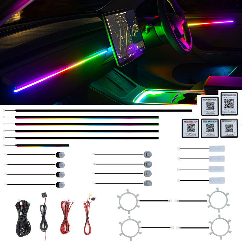 Factory Custom Ambient Lightin - Led Interior Ambient Light 评论和价格
