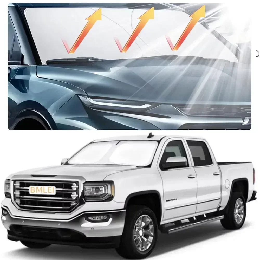 Car Front Window Sunshade UV P - Car Accessories Parts 评论和价格
